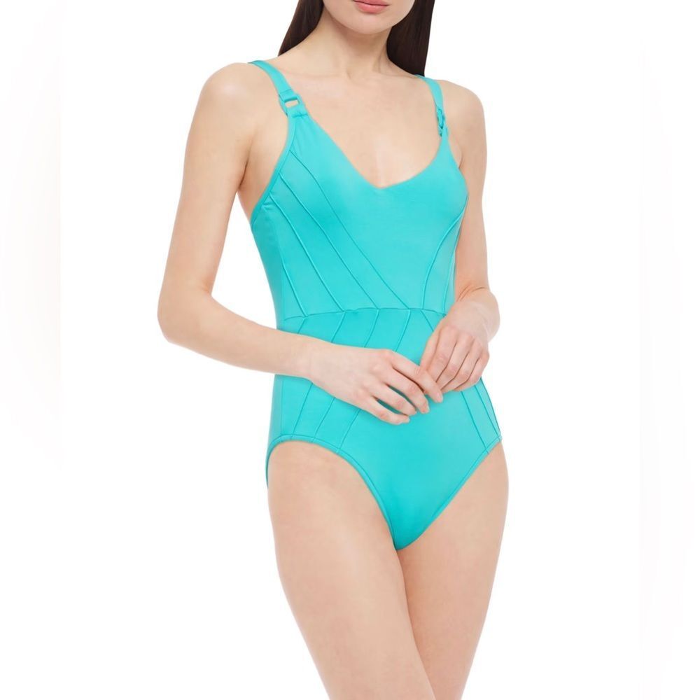 Seafolly Pintucked One Piece Swimsuit NWOT